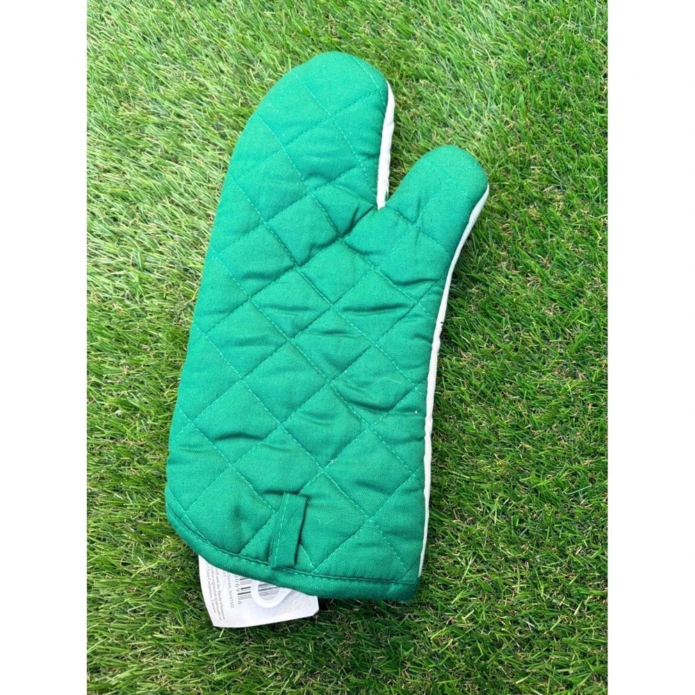 Spode Christmas Tree 4 Piece‎ Set 2 Bath Towels 1 Hand Towel 1 Oven Mitt Green